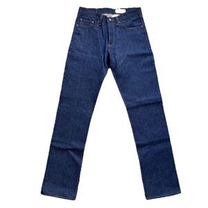 Gustin The 1968 Jeans Selvedge 33 Straight Indigo Raw Denim Cone Mills #172